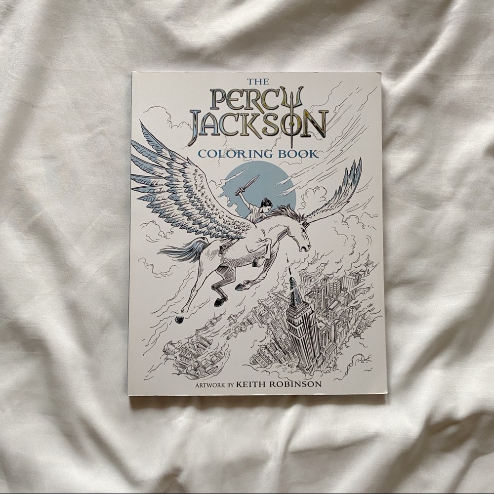 Percy Jackson coloring book